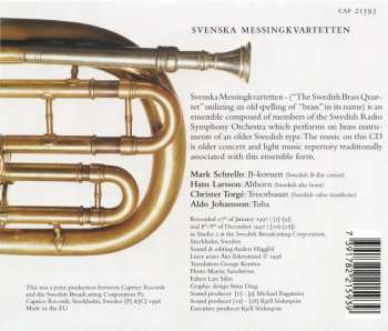 CD Svenska Messingkvartetten: Svenska Messingkvartetten