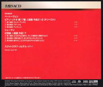 SACD Robert Schumann: Piano Sonata No.17 In D Minor, Op.31, No.2 "Tempest" / Fantasia