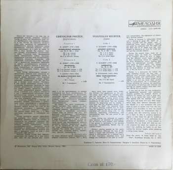 LP Robert Schumann: Moments Musicaux, Impromtus, From Fantasiestucke