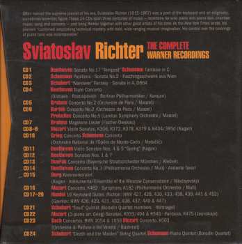 24CD/Set di cofanetti Sviatoslav Richter: The Complete Warner Recordings