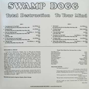 LP Swamp Dogg: Total Destruction To Your Mind
