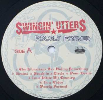 LP Swingin' Utters: Poorly Formed