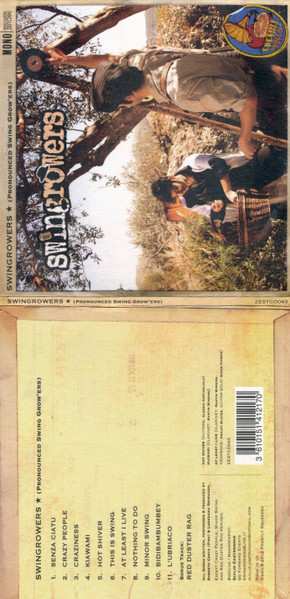 CD Swingrowers: (Pronounced Swing Grow'ers)