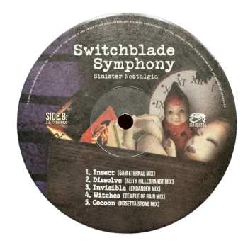 LP Switchblade Symphony: Sinister Nostalgia: A Switchblade Symphony Remix Collection CLR | LTD
