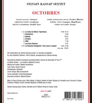 CD Sylvain Kassap Sextet: Octobres