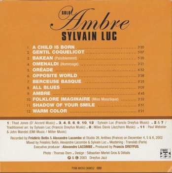 3CD/Set di cofanetti Sylvain Luc: 3 Original Album Classics
