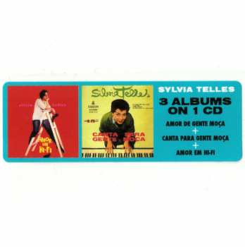 CD Sylvia Telles: Amor De Gente Moça / Canta Para Gente Moça / Amor Em Hi-Fi LTD