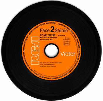 2CD Sylvie Vartan: Palais Des Sports 81 LTD