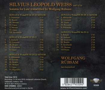 CD Wolfgang Rübsam: Sonatas
