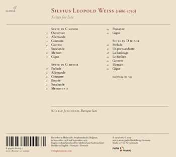 CD Konrad Junghänel: Suites For Lute