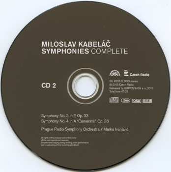 4CD/Set di cofanetti Prague Radio Symphony Orchestra: Symphonies Complete
