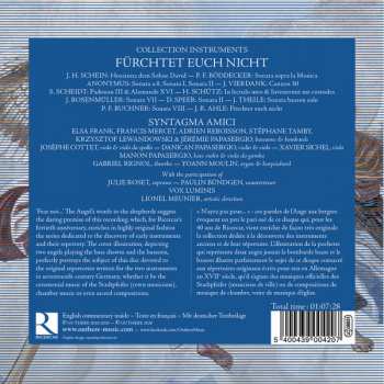 CD Vox Luminis: Fürchtet Euch Nicht - Bassoons & Bombardes Music From The German Baroque