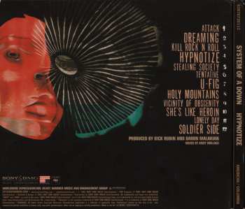 CD System Of A Down: Hypnotize DIGI