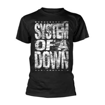 Merch System Of A Down: Maglietta Distressed Logo System Of A Down