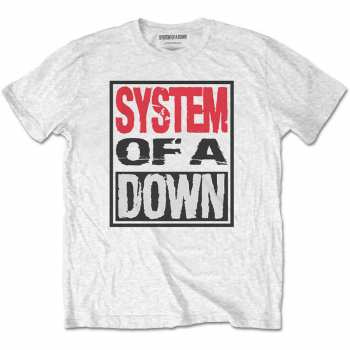 Merch System Of A Down: Maglietta Triple Stack Box 