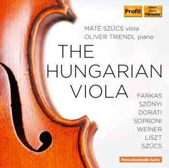 Album Szonyi / Soproni / Weiner / Szucs / Triendl: Hungarian Viola