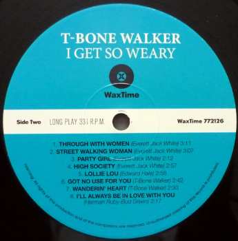 LP T-Bone Walker: I Get So Weary LTD