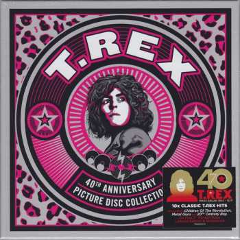 5SP/Set di cofanetti T. Rex: 40th Anniversary Picture Disc Collection PIC