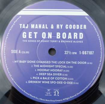 LP Taj Mahal: Get On Board (The Songs Of Sonny Terry & Brownie McGhee)