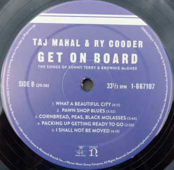 LP Taj Mahal: Get On Board (The Songs Of Sonny Terry & Brownie McGhee)