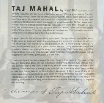 CD Taj Mahal: The Best Of Taj Mahal