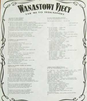 LP Wanastowi Vjecy: Tak Mi To Teda Nandey