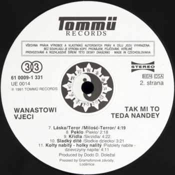 LP Wanastowi Vjecy: Tak Mi To Teda Nandey