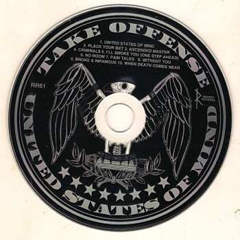 CD Take Offense: United States Of Mind