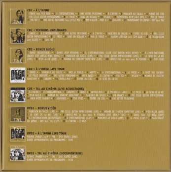 5CD/3DVD/Set di cofanetti Tal: À L'Infini DLX