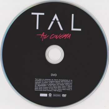 DVD Tal: Tal Au Cinéma