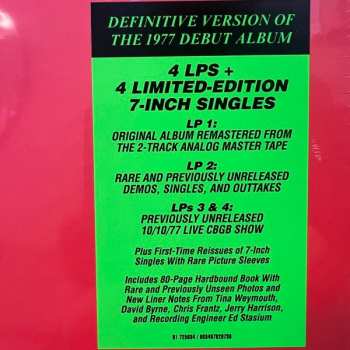 4LP/4SP/Set di cofanetti Talking Heads: Talking Heads: 77 LTD | DLX