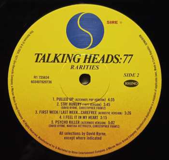 4LP/4SP/Set di cofanetti Talking Heads: Talking Heads: 77 LTD | DLX
