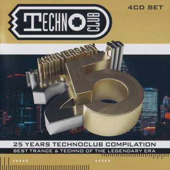 4CD Talla 2XLC: 25 Years Technoclub Compilation - Anniversary Edition