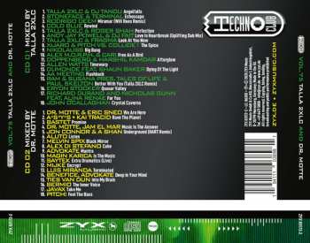 2CD/Set di cofanetti Talla 2XLC: Techno Club Vol.75