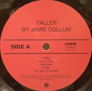 LP Jamie Cullum: Taller