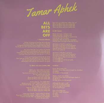 LP Tamar Aphek: All Bets Are Off LTD