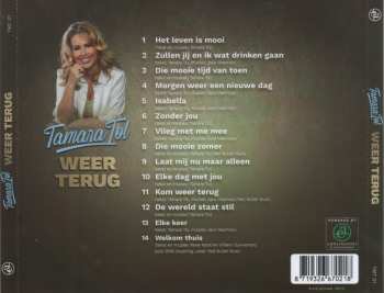 CD Tamara Tol: Weer Terug