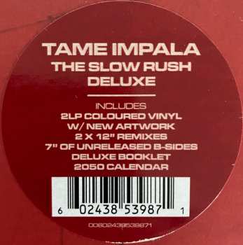 4LP/SP/Set di cofanetti Tame Impala: The Slow Rush DLX | LTD | CLR
