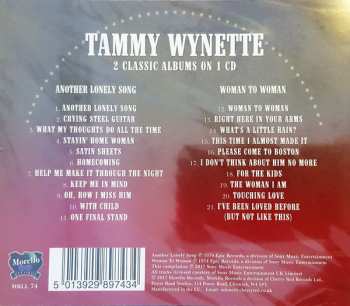 CD Tammy Wynette: Another Lonely Song & Woman To Woman