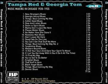 4CD/Set di cofanetti Tampa Red: Music Making In Chicago 1928-1935