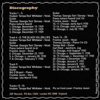 4CD/Set di cofanetti Tampa Red: Music Making In Chicago 1928-1935