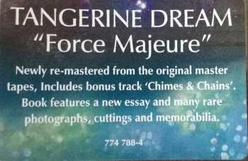 CD Tangerine Dream: Force Majeure