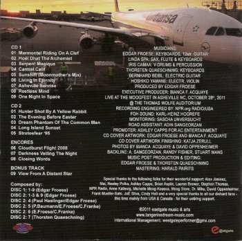 2CD Tangerine Dream: Knights Of Asheville - Tangerine Dream Live At Moogfest - Asheville - North Carolina 2011