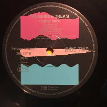 LP Tangerine Dream: Optical Race