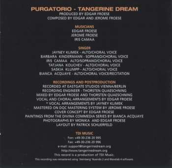 2CD Tangerine Dream: Purgatorio