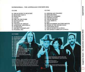 3CD Tangerine Dream: Supernormal (The Australian Concerts 2014)