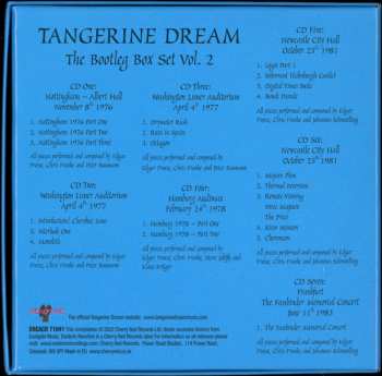 7CD/Set di cofanetti Tangerine Dream: The Bootleg Box Set Vol. 2