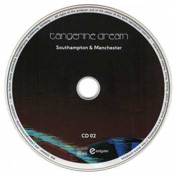 8CD/Set di cofanetti Tangerine Dream: The Sessions Box Set (United Kingdom & Ireland 2022) LTD