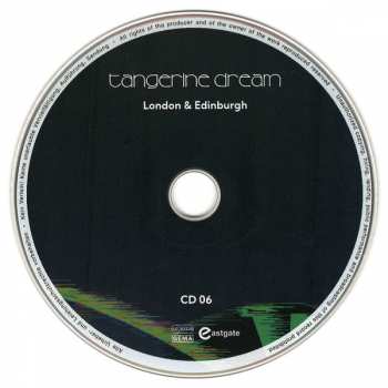 8CD/Set di cofanetti Tangerine Dream: The Sessions Box Set (United Kingdom & Ireland 2022) LTD