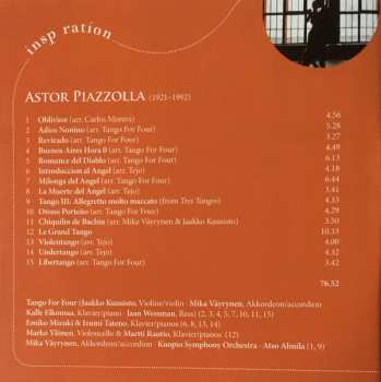 CD Tango For Four: Libertango: Best Of Piazzolla